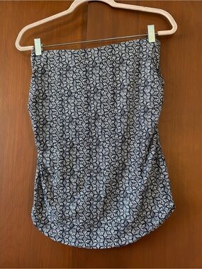 Patagonia White & Navy Printed skirt